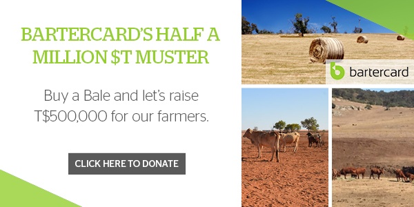 Bartercard’s Half A Million $T Muster – supporting Australian farmers